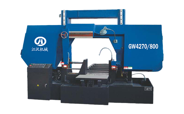 盐田GW4270/800双柱龙门卧式带锯床